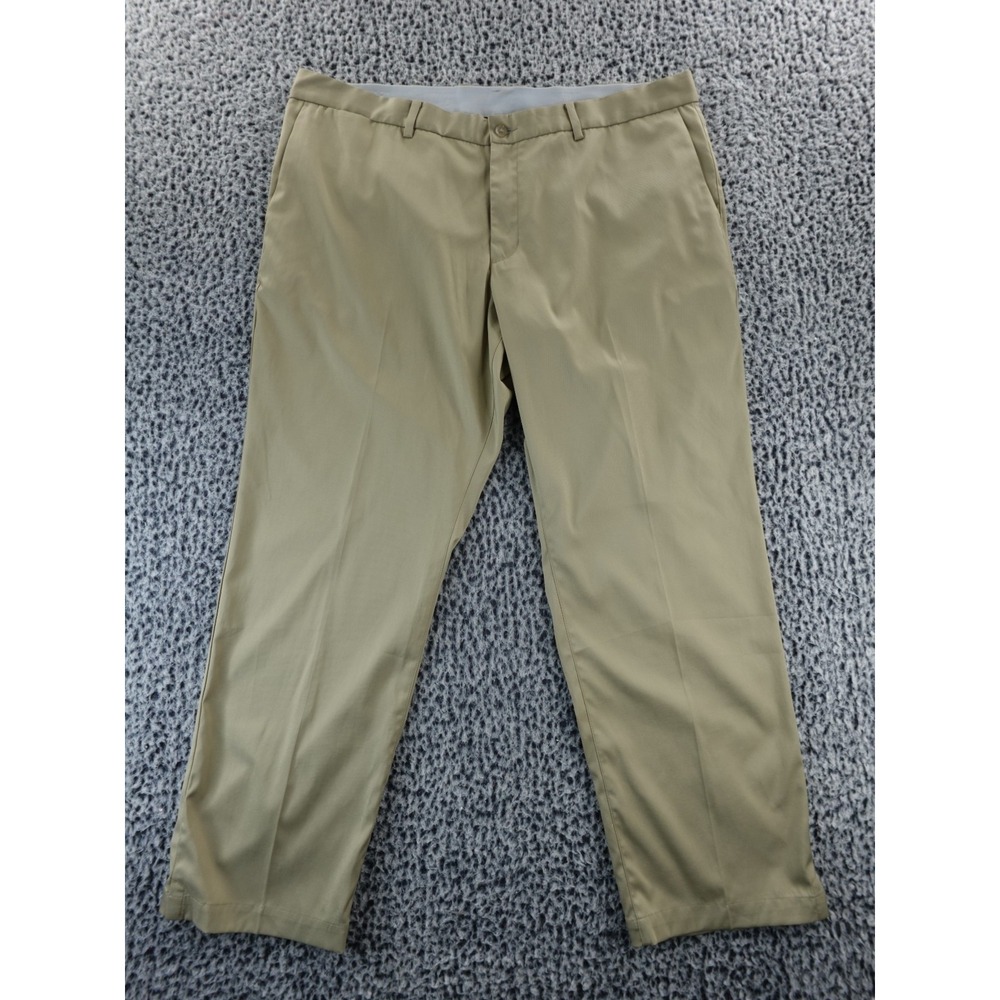 Nike Golf Pants Mens 40x30 Beige Flex Standard Fit 833194 EUC